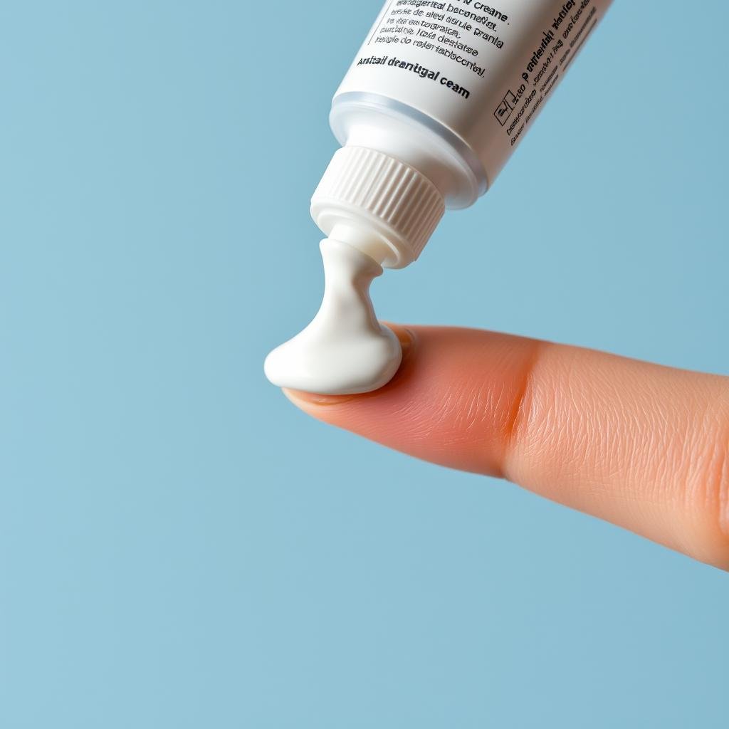 Krem przeciwgrzybiczy do stosowania miejscowego