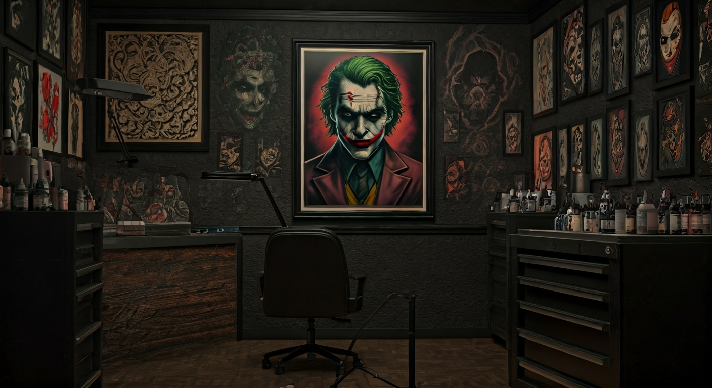 Tatuaż Jokera - co oznacza? Ukryte znaczenie i symbolika 2