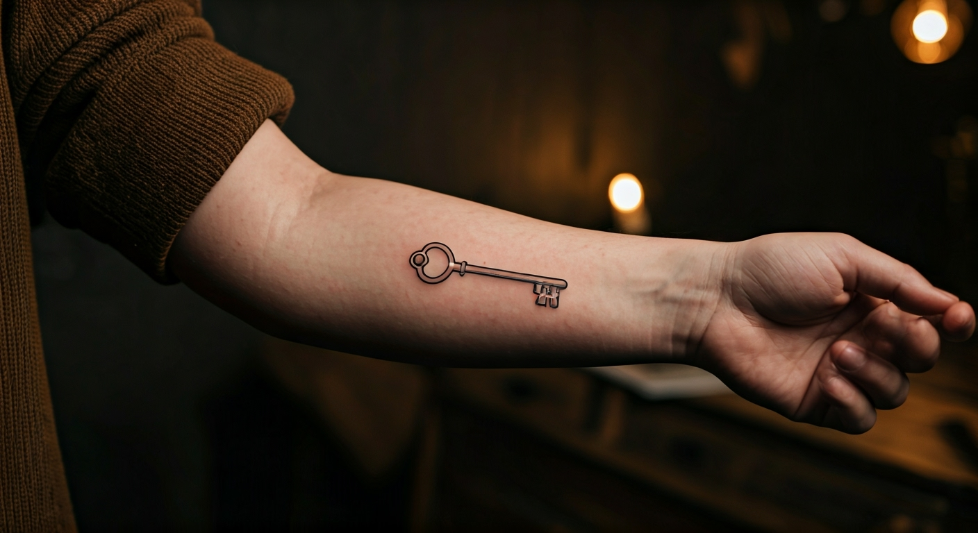 Tatuaż klucz - co oznacza? Ukryte znaczenie i symbolika 2