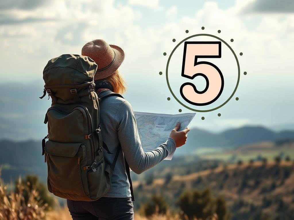 Numerologia znaczenie liczb - osoba z liczbą 5 podczas podróży