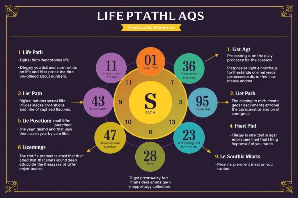 Znaczenie liczb drogi życiowej w numerologii