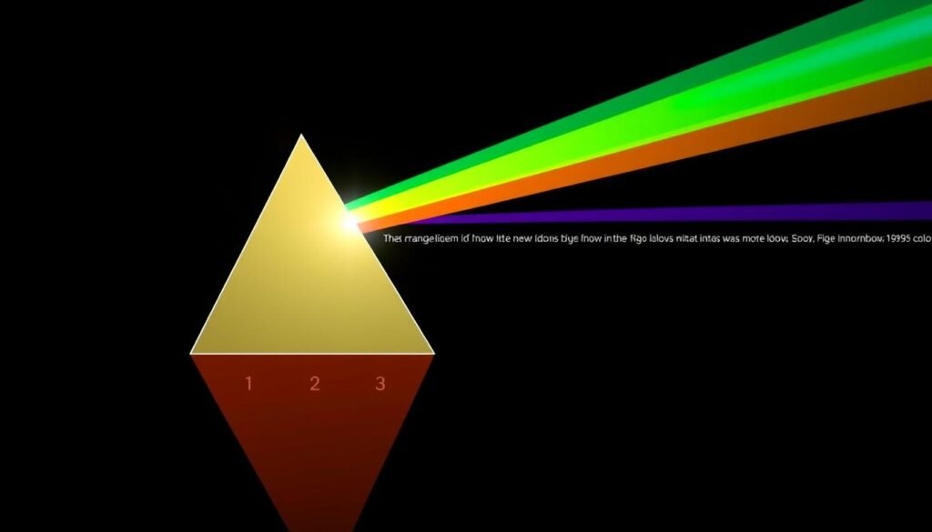 Znaczenie liczby 7 w nauce - ilustracja przedstawiająca siedem kolorów tęczy