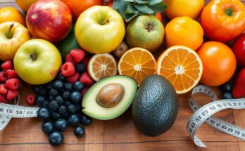 Różnorodne owoce na stole - czy owoce tuczą?