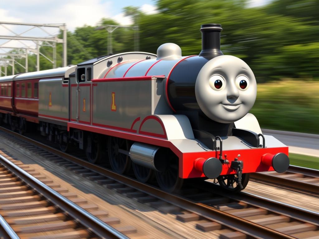 Szymek (Spencer) - srebrna lokomotywa ekspresowa