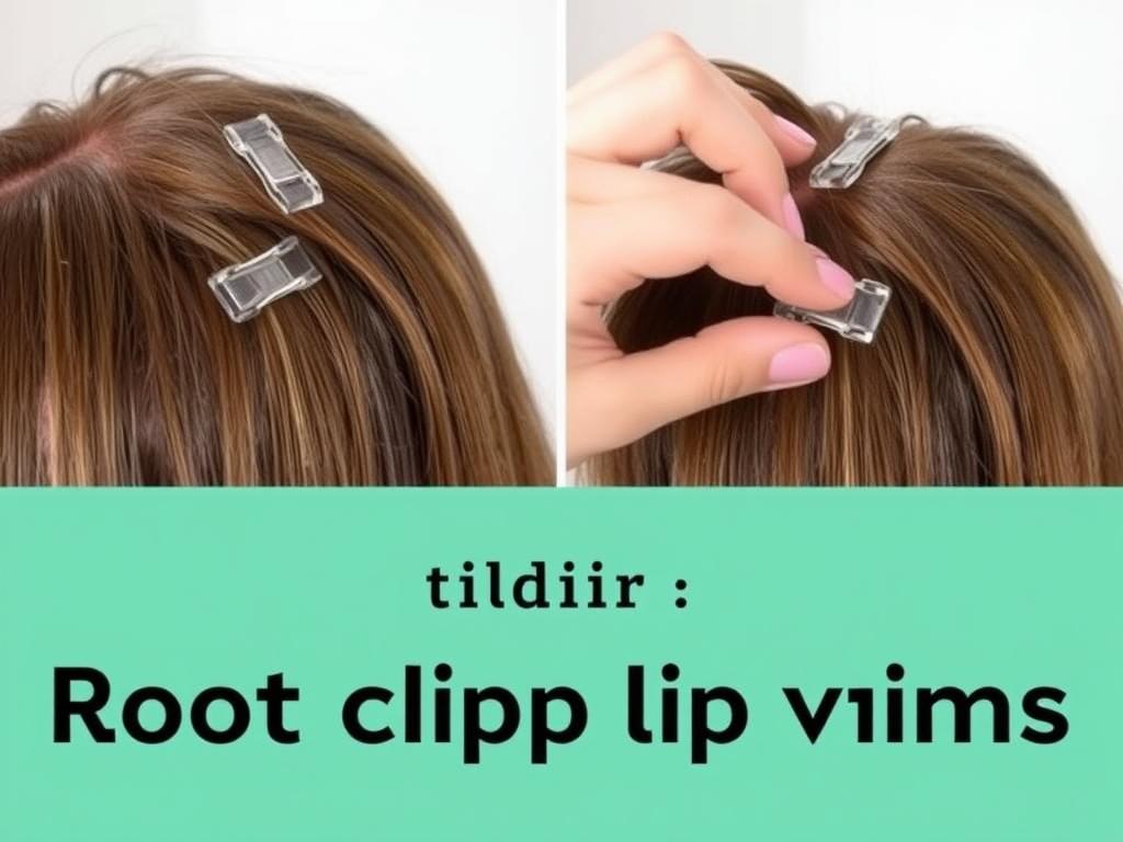 Technika root clipping do podnoszenia włosów u nasady