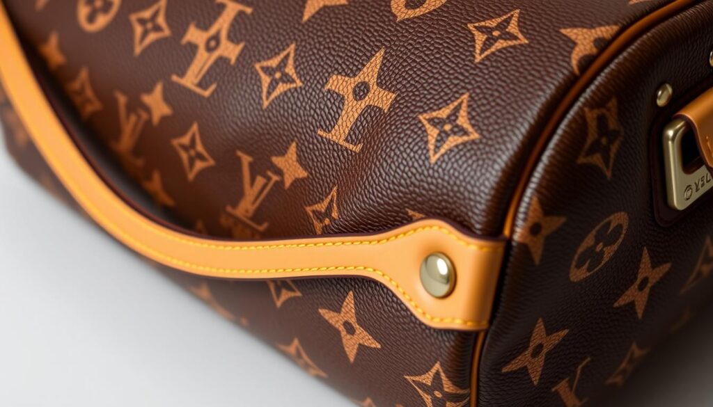Oryginalna torebka Louis Vuitton z widocznymi cechami autentyczności