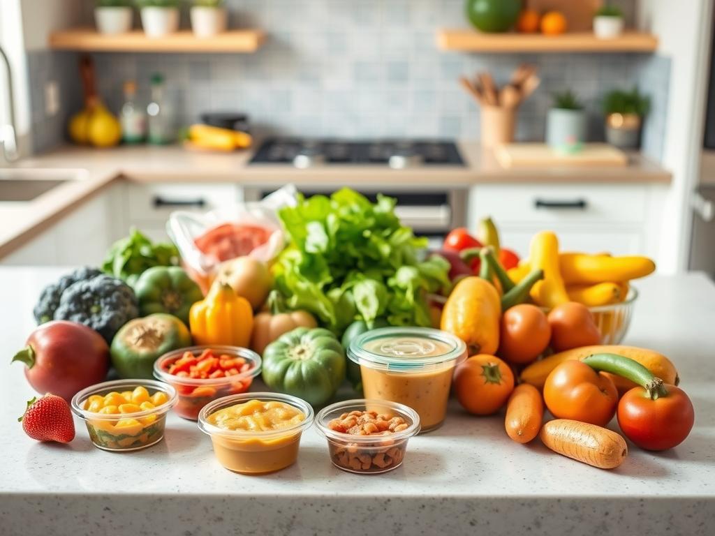 Zdrowe produkty dla niemowląt