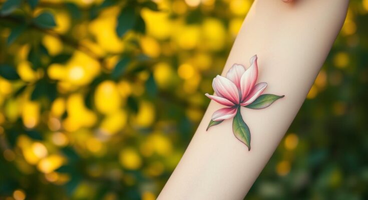 znaczenie tatuażu magnolia