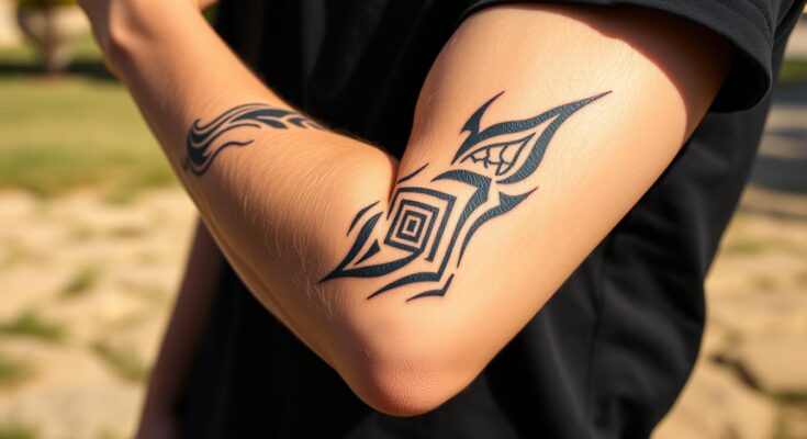 tatuaże plemienne (tribal)