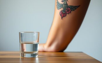 tatuaż a alkohol